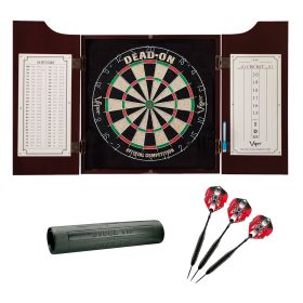 Viper Hudson Cabinet, Viper Dead-On Bristle Board, 22 G, & Mat