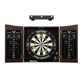 Viper Vault Cabinet, Shot King Sisal Board & Buster Lights