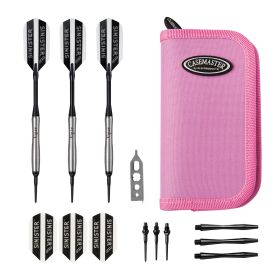 Viper Sinister Tungsten Soft Tip 18 G & Deluxe Pink Dart Case