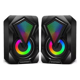 Computer Speakers PC Sound Box HIFI Stereo Microphone