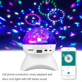 Wireless Speaker; 9-color Sound-controlled; Portable Speaker