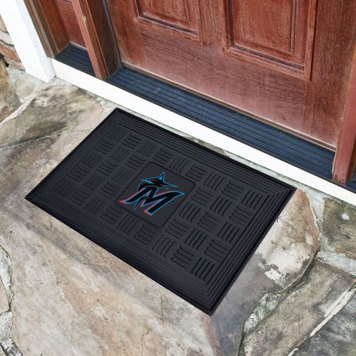 MLB - Miami Marlins Door Mat 19.5"x31.25"