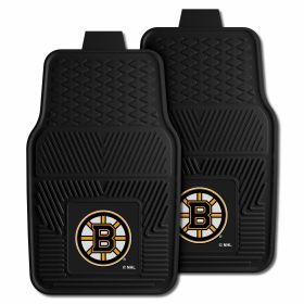 NHL - Boston Bruins 2-pc Vinyl Car Mats 17"x27"