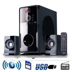 beFree Sound 2.1 Channel Surround Bluetooth Speaker System