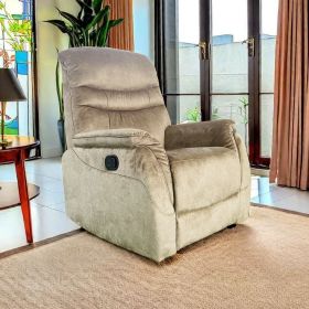 Rocking Recliner Chair, Adjustable, Sofa w/ Lumbar Support