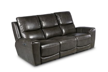 Leather Collection: Power Recliners, Grey Sofa & Loveseat