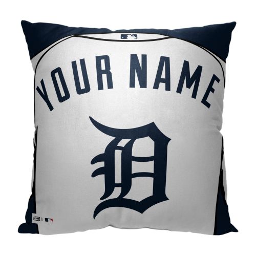 OFFICIAL MLB Jersey Personalized Pillow - Tigers