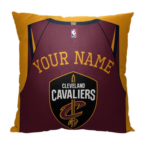 OFFICIAL NBA Jersey Personalized Pillow - Cavaliers