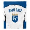 OFFICIAL MLB Jersey Silk Touch Blanket - Royals