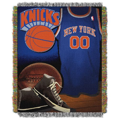 Knicks OFFICIAL NBA; Vintage Tapestry Throw