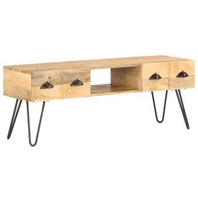 TV Stand 47.2"x13.8"x17.7" Solid Wood Mango