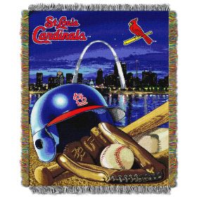 Cardinals OFFICIAL MLB; Home Field Advantage Tapestry