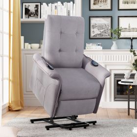 Orisfur. Power Chair for Elderly w/ Adjustable Massage Recliner