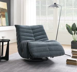 ACME Talmon Glider Recliner w/Swivel, Shadow LV02751