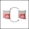 NCAA Number 1 Fan Ohio State Personalized Throw Pillow