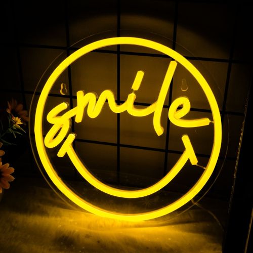 1pc Neon Sign, Acrylic Engraved, Warm Glow, Backdrop Decor