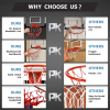 Pro Room Hoop Over The Door - Wall Mounted - w/ accessories