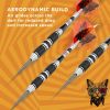 Viper The Freak Steel Tip Darts 3 Knurled Rings Barrel