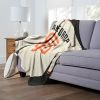 OFFICIAL MLB Jersey Silk Touch Blanket - SF Giants