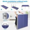 6ft Mid-Size Foldable & Portable Ping Pong table w/ accessories