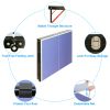 Table Tennis Table Foldable Ping Pong Set w/ accessories