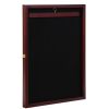 Jersey Frame Display Case w/ Lengthened Hanger, Brown