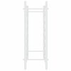 Wine Rack for 48 Bottles White Metal