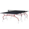 Soozier Full Size Ping Pong Table, Foldable, w/ accessories