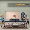 Soozier Full Size Ping Pong Table, Foldable, w/ accessories