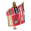 Official NHL Colorblock Silk Touch Blanket - Senators
