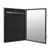 Jersey Frame Display Case w/ Lengthened Hanger, Black