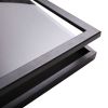 Jersey Frame Display Case w/ Lengthened Hanger, Black