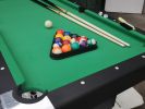 muitifunctional game table, pool, ping pong, dining, 3 in 1