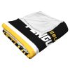 Official NHL Colorblock Silk Touch Blanket - Penguins