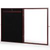 Jersey Frame Display Case w/ Lengthened Hanger, Brown
