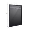 Jersey Frame Display Case w/ Lengthened Hanger, Black