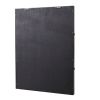 Jersey Frame Display Case w/ Lengthened Hanger, Black