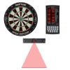 Viper Shot King Bristle Dartboard, ProScore, & Line Light
