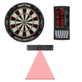 Viper Shot King Bristle Dartboard, ProScore, & Line Light
