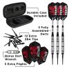 Viper Pitbull 90% Tungsten Soft Tip Darts Diamond Cut & Ringed