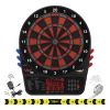 Viper Espresso Soft Tip Dart Cabinet, 800 Electric Board, & Light