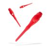 Viper V Glo Soft Tip 18g Pink, Tufflex Tips III- Neon Pink 100ct.