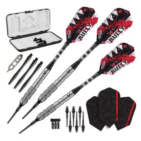 Viper Bully 80% Tungsten Soft Tip Darts 3 Knurled Rings