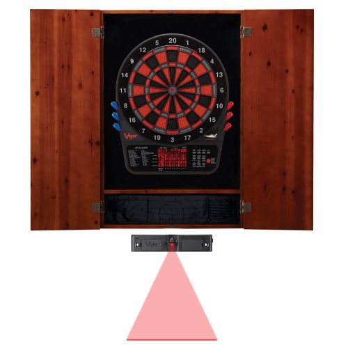 Viper Cinnamon Soft Tip Dart Cabinet, & 800 Electric Board