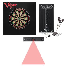 Viper League Pro Sisal Board Kit, Line Light, & Wall Defender II