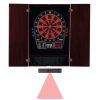 Viper Mahogany Soft Tip Dart Cabinet, 797 Electric Board, & Line