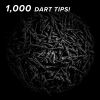 Viper Diamond Tips 1/4" 1000Ct Soft Dart Tips