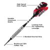 Viper Bully 80% Tungsten Soft Tip Dart Set 5 Knurled Rings