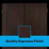 Viper Metropolitan Espresso Steel Tip Dartboard Cabinet