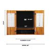 Viper Shot King Dartboard, Oak Cabinet & Buster Lights